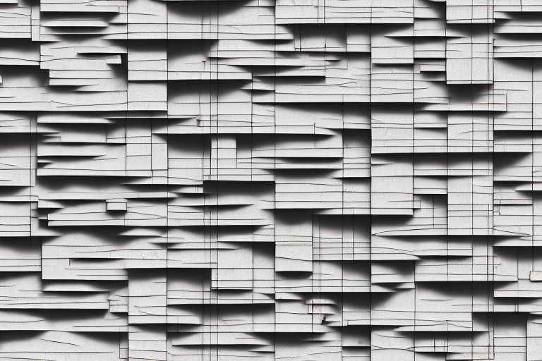 A cross-section of a wall construction showing various layers and materials used in weberhaus buildings