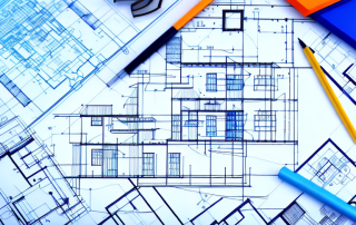 Architectural blueprints