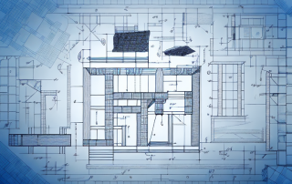 Various construction tools like a hammer