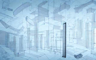 A variety of drywall tools like a trowel