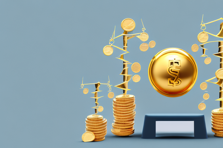 Various types of investments such as a building (representing real estate)