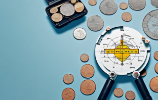 A surveying equipment like a theodolite or a total station