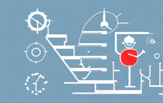 A five-step staircase