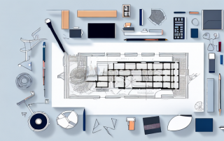 A well-organized workspace with various tools and machinery