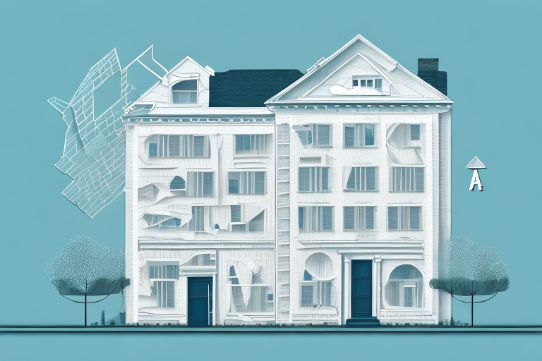 A building undergoing transformation