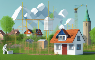 Various construction projects such as a small house