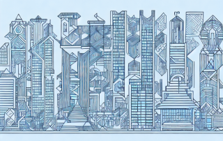 A variety of architecturally diverse and unique buildings