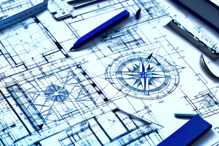 Architectural blueprints