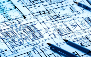 Architectural blueprints