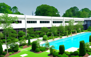 A well-maintained private facility