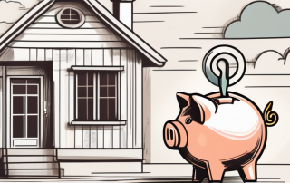 A house with a large key next to it