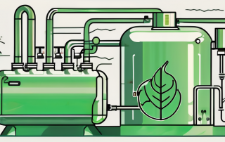 A modern brennwertkessel (condensing boiler) with visible internal components