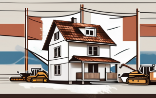 A traditional bavarian house with a roof under renovation