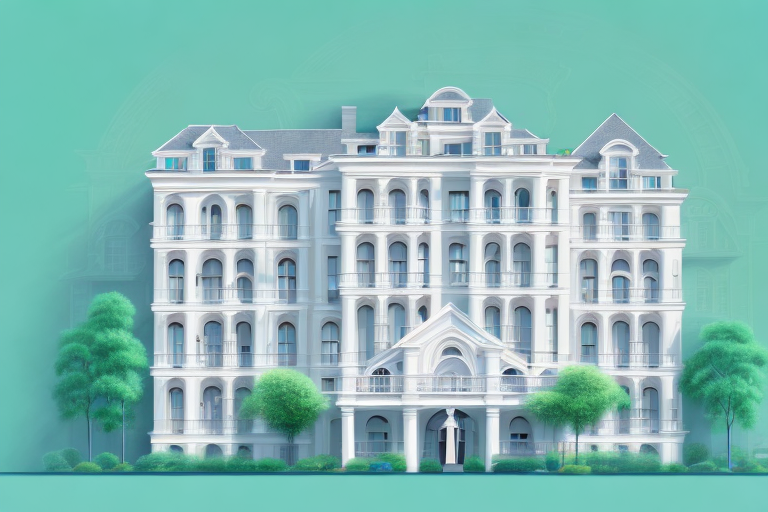 An elegant urban villa