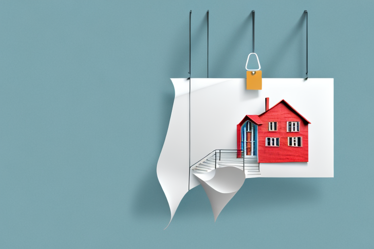 A beautifully designed markon house with a price tag hanging off it