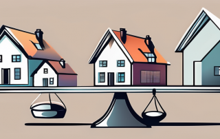 Various houses in different styles and sizes