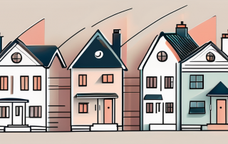 A collection of different styled houses