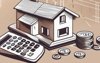 A house with a price tag attached to it