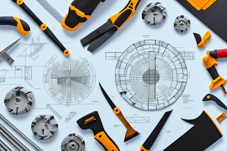 Various construction tools and materials