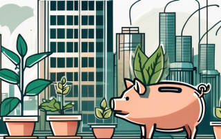 Various financial elements like coins