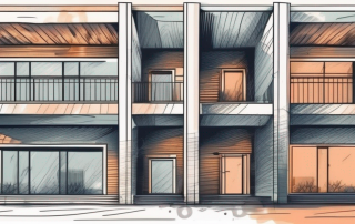 An old building equipped with a modern pellet-heating system