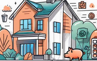 A house with a sold sign in the yard