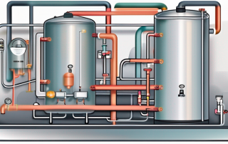 A gas condensing boiler with various parts labeled