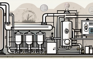 A modern brennwerttherme (condensing boiler) with visible energy-efficient features