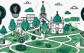 The map of niedersachsen