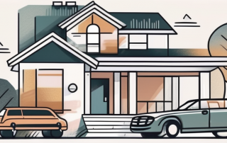 A wallet opening with banknotes and a credit card inside