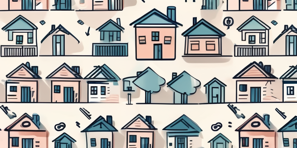 A house with a large key next to it