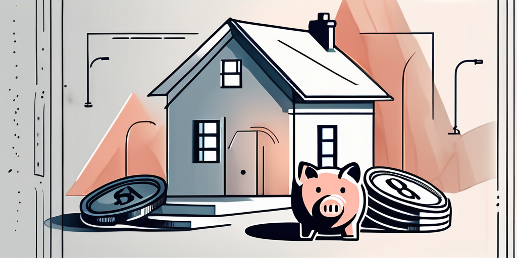 A house with a sold sign in front