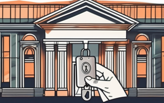 A wallet opening to reveal a credit card