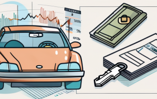 A wallet full of banknotes next to a key