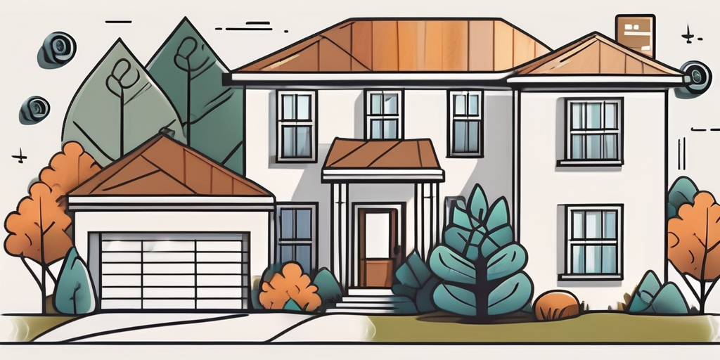 A cozy family home with a sold sign in the front yard