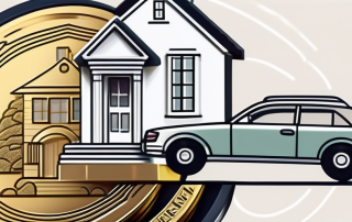 A miniature house and car