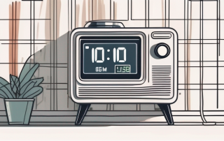 A radiator thermostat connected to a digital timer