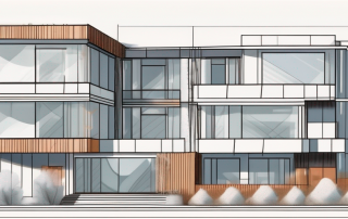 A house with visible insulation layers on the facade and detailed windows