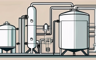 A heat pump connected to a large buffer storage tank