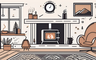 A thermostat set at an optimal temperature