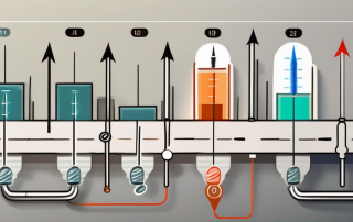 A cross-section of a wall