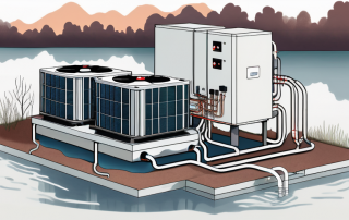 A water-to-water heat pump