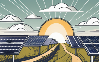 Solar panels spread across the vast landscapes of lower saxony (niedersachsen)