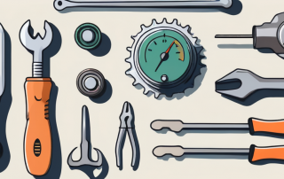 A thermostat being repaired