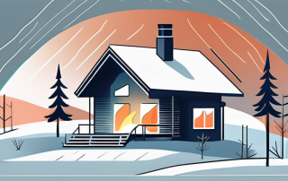 A house with insulated walls and roof