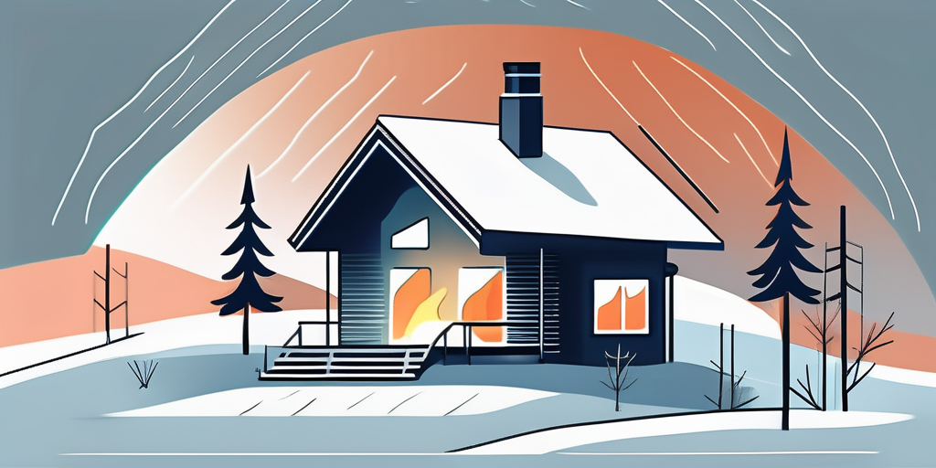 A house with insulated walls and roof