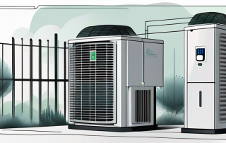 An energy fence heat pump
