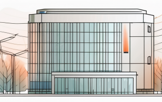 A large building with visible energy-efficient heating systems