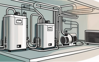 A heating heat pump system