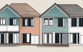 A four-sectioned house